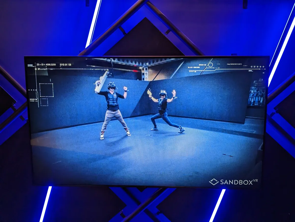 Sandbox VR immersive gameplay experience