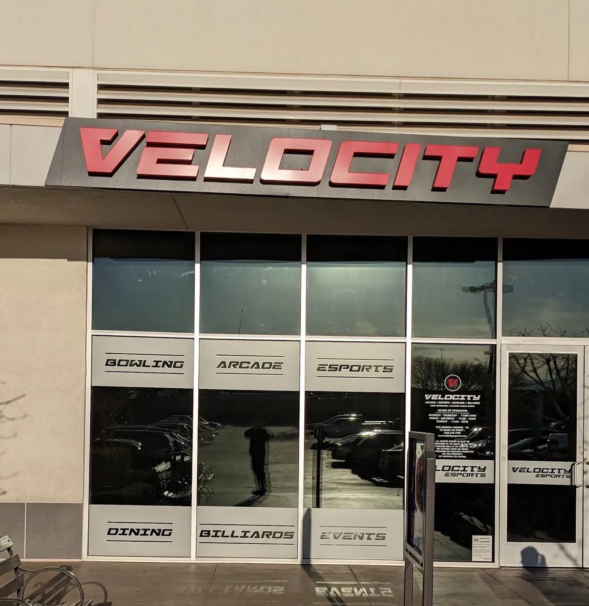 Velocity Esports group event space